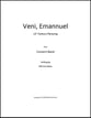 Veni, Emmanuel Concert Band sheet music cover